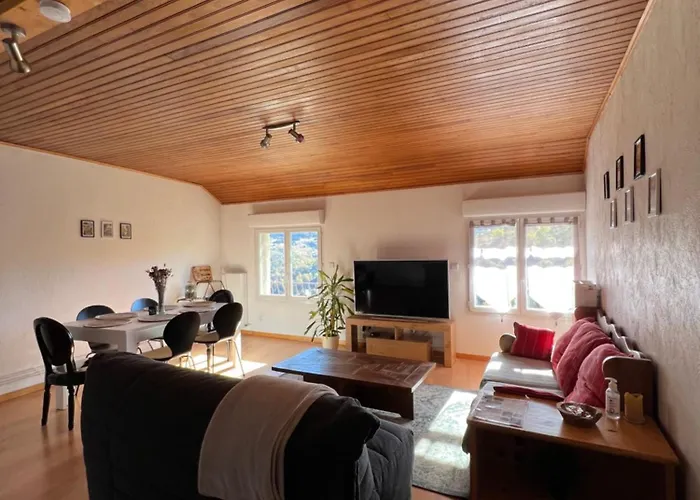 Logement Avec Vue Panoramique A 10Min Des Pistes