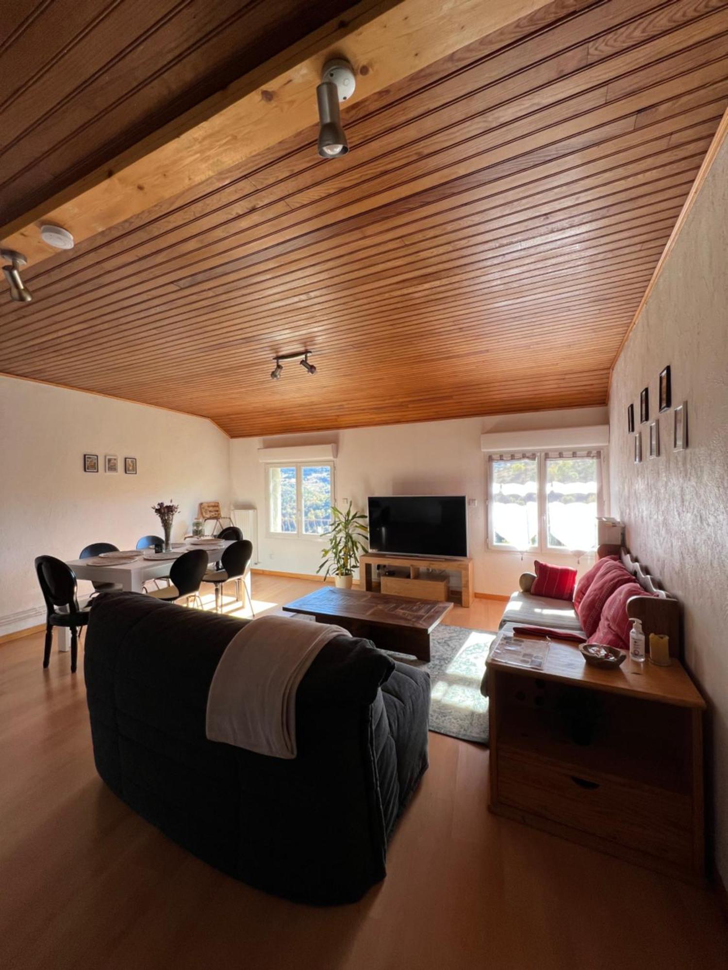 Apartment Avec Vue Panoramique A 10min Des Pistes *